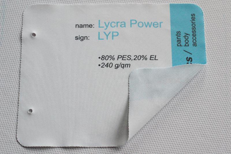 Materiál Lycra Power